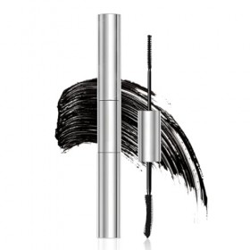 KAFZEL 1 Pièce Mascara Lift - Mascara Waterproof - Effet Réhaussement de Cils Professionnel - Technologie Double Brosse - Lon