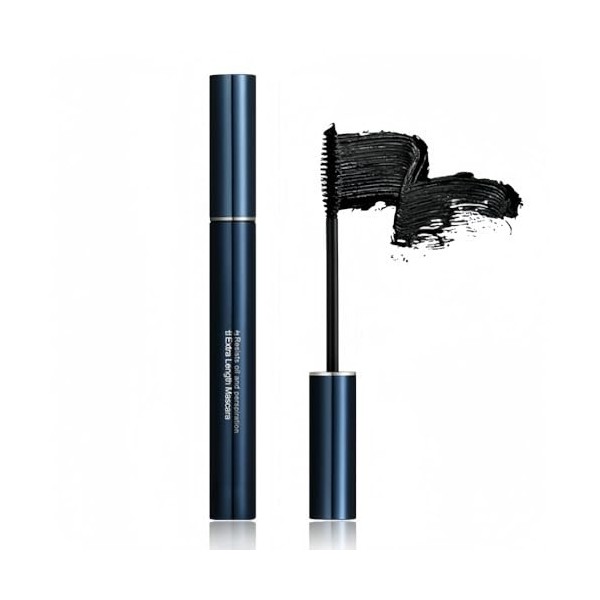 Mascara Noir Waterproof, Longue Tenue, Épaississant, Volume & Longueur, Anti-Bavure, Sans Paquets, Recourbant, Naturel 1 Piè