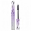 Mascara Noir Waterproof à Brosse Effilée, Longue Tenue, Volumateur, Anti-Bavure, Sans Paquets, Naturel, Cadeau 1 Pièce 