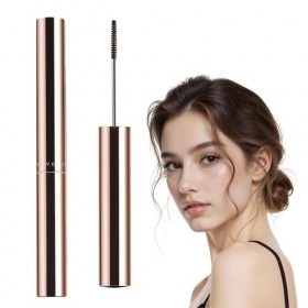 LuminaVerde Mascara, Mascara Résistante à leau & Séchage Rapide, Longueur Extra-Fine pour Cils Courts Fins Femmes Seniors No