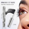 LuminaVerde Mascara, brosse métallique volume cils plus longs anti-bavure sans miette sans agglomération mascara pour femmes