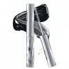 Mascara Iron Eye avec brosse en métal - Étanche - Noir - 3D - Super Curling Tubing - Pour cils naturels - Volume et longue du