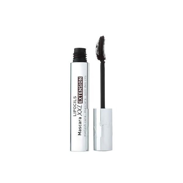TALIKA Lipocils Mascara qui Stimule Pousse des Cils + 29%* de Longueur Soin Couleur Noir ou Marron Lipocils Mascara XXL Exte