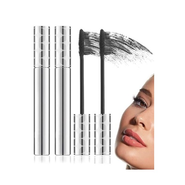 DAFNE 2 pièces Sculpted Volume Mascara,Mascara pour un volume sculpté et des cils définis. Idéal pour un regard intense et gl
