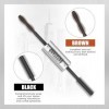 Mascara Waterproof Noir & Marron Mascara pour Femmes âgées et Yeux Sensible Volume & Extension avec Faux Lash Aspect Naturel,