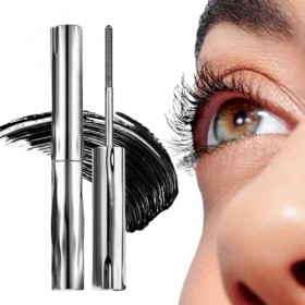 HQRKOTM Mascara en métal 3D fer à recourber cils volumateur brosse métallique noir waterproof séchage rapide sans bavures