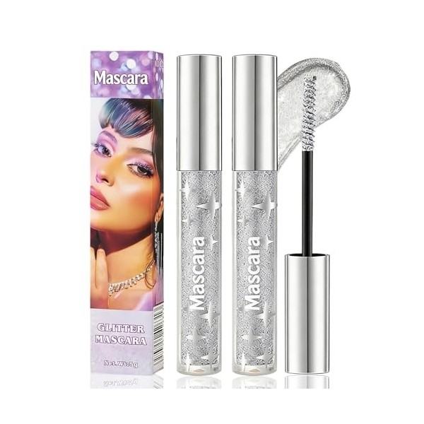 Mascara pour femmes âgées - Noir - Imperméable - Non agglomérant, hypoallergénique - Volumisant pour les cils clairsemés et l
