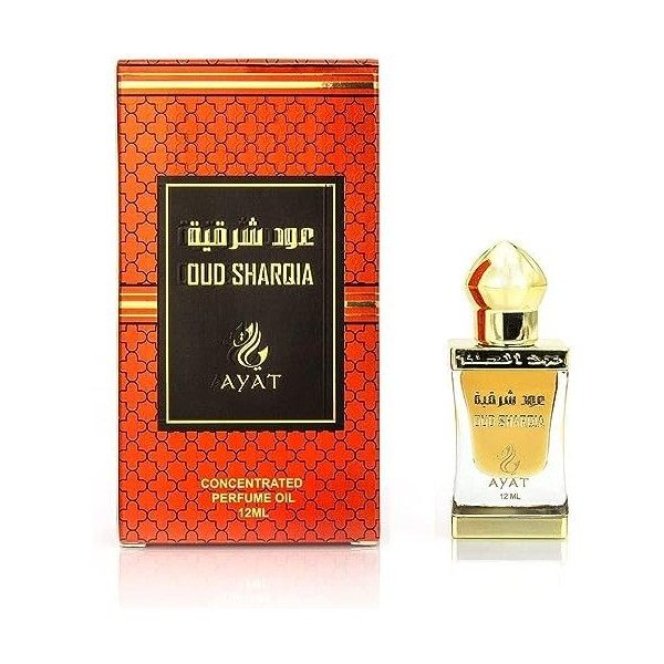 Parfum OUD SHARQIA 12ML De MyPerfumes Attar Arabe Oriental Musc Halal Pour Homme et Femme 100% Huile Sans Alcool Huile Parfum
