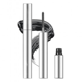 MAOYING Mascara en métal, Mascara en baguette de fer, Smudge-proof, Longue durée defficacité, Imperméable, lavable 2 pièces