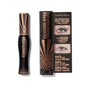 Charlotte Tilbury Original | Exagger-Eyes Volume Mascara - Masque volumisant | by BELLA | EXAGGER-BLACK, 10 ml lot de 1 