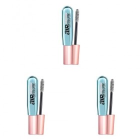 Air Volume Easy Waterproof Mega Mascara 01-Black 8,5 Ml Lot de 3 