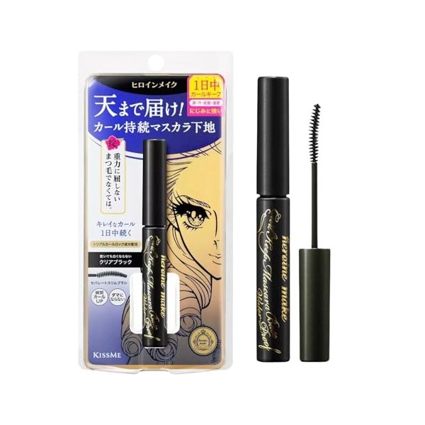 Heroine Make Curl Keep Mascara Base WP - 01 Clear Black