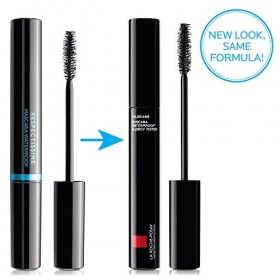 La Roche-Posay, Toleriane, Mascara Tenue Extrême Waterproof, Adapté aux Yeux Sensibles à Réactives, Démaquillage Facile, Enri...