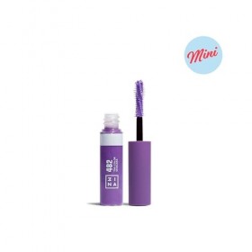 3INA MAKEUP - Mascara Color 482 mini - Violet - à la Kératine Végétale - Mascara Volume et Lift - Format Voyage Mascara