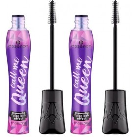 Essence - Mascara Effet Faux Cils Call Me Queen Dramatic Lot de 2 