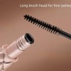 Mascara waterproof pour cils courts/inférieurs – Petite brosse précision, technologie fixateur de courbe, effet allongement &