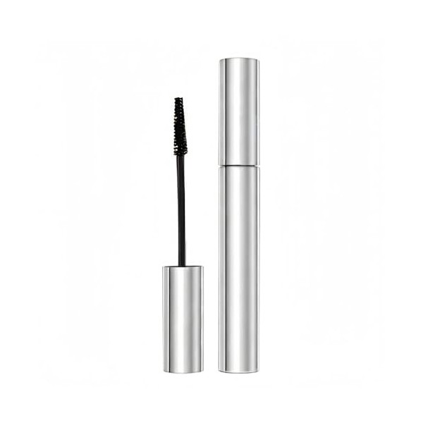 Mascara Noir avec Brosse en Forme de Tour pour Cils Minuscules, Résistant aux Traces et Longue Tenue, Naturel, Sans Effet Paq