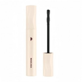 Mascara Noir Waterproof à Brosse Spirale pour Cils Fins - Volume, Épaississant, Tenue Longue & Démaquillage Facile