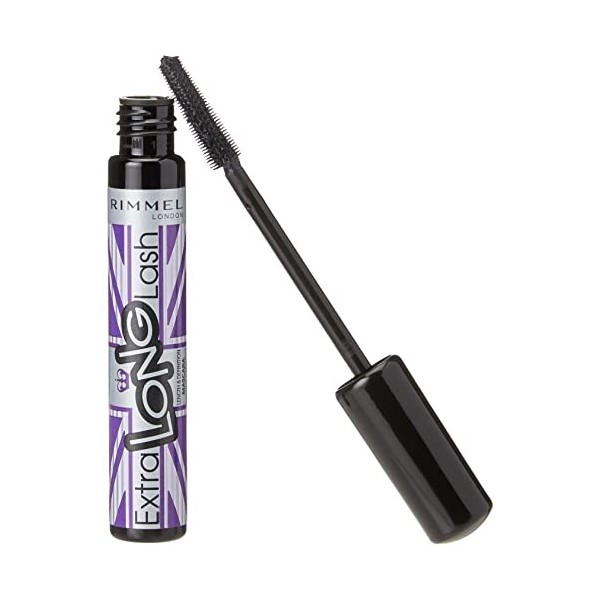Rimmel Lonodn - Extra Long Lash Mascara 003-Extreme Black 8 Ml Lot de 2 Mascara