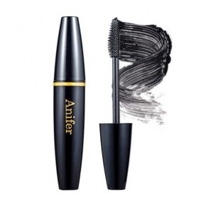 Anifer Mascara Volume Intense, adapté aux yeux sensibles, sans grumeaux, résistant aux bavures, noir