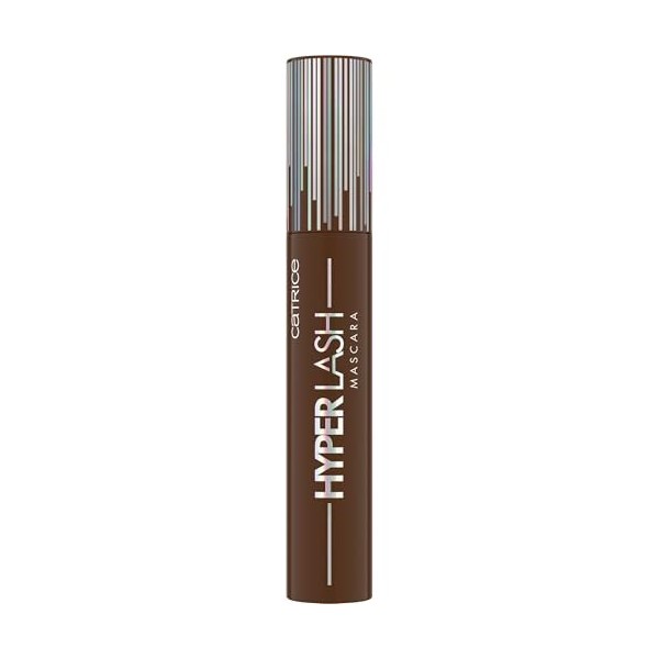 Catrice Hyper Lash Mascara 020 Speedy Brown, volume allongeant, brun, brosse fribre pour cils définis, looks naturels ou dram...
