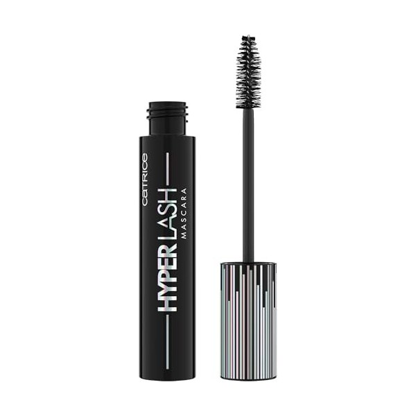 Catrice Hyper Lash Mascara 020 Speedy Brown, volume allongeant, brun, brosse fribre pour cils définis, looks naturels ou dram...