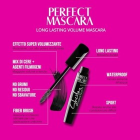 Sheila Cosmetics Perfect Mascara – Mascara Volume Longue Tenue Waterproof – Effet Volume – Tenue Extrême pour des Cils Parfai