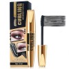 HOUSN Mascara Volume 4D Noir Intense Mascara Essence Résistant À LEau 24H Sans Paquets, Pinceau Ultra-Fin Pour Cils Longs Et ...