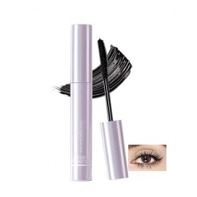 Mascara Noir pour Agées Femmes, Tenue Longue Durée Waterproof Curling Effet, Mascara Volume et Longueur, Résistant aux Taches...