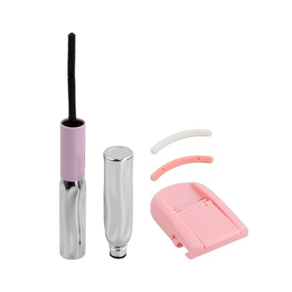 Mascara Double Tête, Mascara Noir avec Ciseaux à Cils, Volume & Allongement, Tenue 24h Anti-Transfert, Facile à Utiliser, Maq