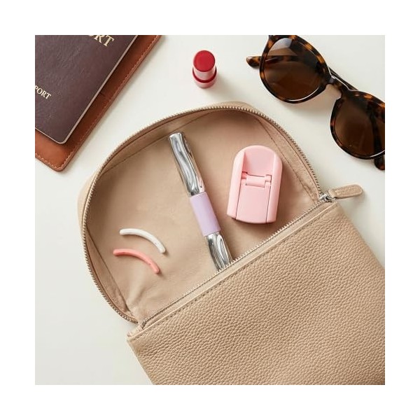 Mascara Double Tête, Mascara Noir avec Ciseaux à Cils, Volume & Allongement, Tenue 24h Anti-Transfert, Facile à Utiliser, Maq