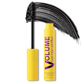 Erinde Mascara noir imperméable à leau, longue durée et résistant aux frottements, volume extrême, cils longs, dynamiques et