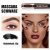 Mascara imperméable 5D noir pour une longueur extrême et un volume complet, imperméable et résistant aux taches avec effet al