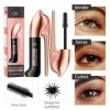 Mascara créatif pour talons hauts, mascara noir allongeant et épaississant naturel, waterproof et anti-bavures pour des cils 