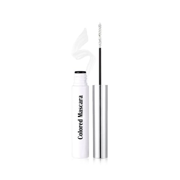 Mascara Coloré Kit, 2 Colors Vert Émeraude Vert, Fibre 3D Volume & Courbe Not Blooming Eyelashes Allongeant Curling, Mascara ...