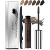 Mascara pour sourcils - Gel gris - Imperméable - Résistant à la transpiration - Pour sourcils teintés et pleins - Couleur des