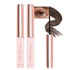 Mascara Waterproof Bleu pour Cils Courts et Fins-2Pcs Ultra-Fine Mascara Volume et Longueur, Longue Durée, Résistant aux Tach