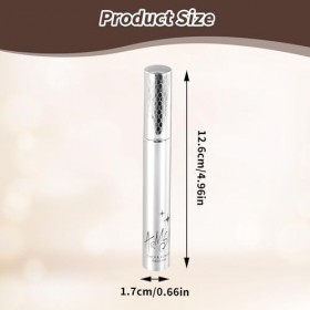 2 Pièces Mascaras Volume Noir, Mascara Waterproof Longue Tenue, Mascara Fibre de Soie Anti-Taches et Non Agglomérant, 3D Curl