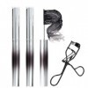 Lot de 2 mascaras Ironeye, recourbe-cils 3D, mascaras Iron Wand, mascara Ironeye naturel, allongeant et nourrissant, waterpro