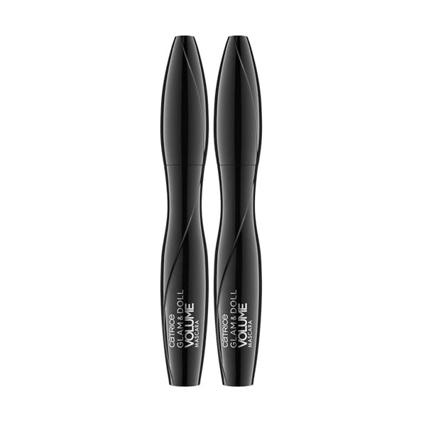 Catrice - Mascara Glam & Doll Volume - 10 Black Lot de 2 Mascara