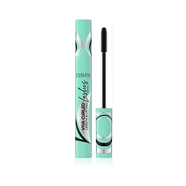 Mascara pour cils bouclés Viva dEveline Cosmetics, extension et swing, 10 ml, noir Mascara
