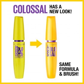 Gemey Maybelline Mascara Le Colossal Volum’Express - Noir Glamour