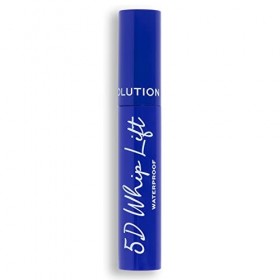 Makeup Revolution 5D Whip Lift Waterproof Mascara, massima tenuta, lunghezza e volume, lunga durata, resistente alle sbavatur