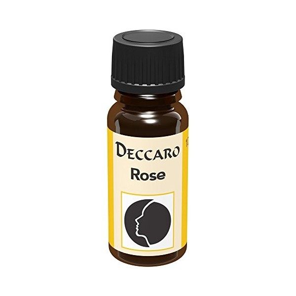 DECCARO Huile aromatique "rose", 10 ml huile de parfum 