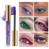 Mascara à fibres de cils, Mascara imperméable de 6 couleurs longue durée charmant, Mascara imperméable volumineux pour cils p