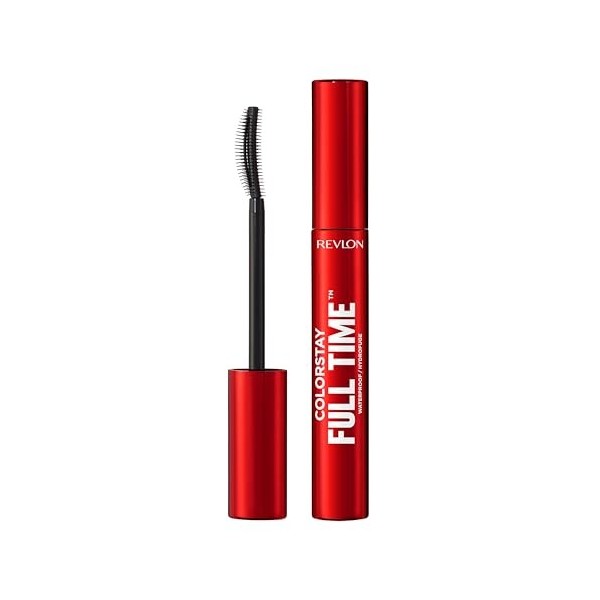 Revlon ColorStay Full Time Waterproof Mascara – Mascara volume et longueur,Tenue 24H, maquillage pour les yeux, rehaussement ...