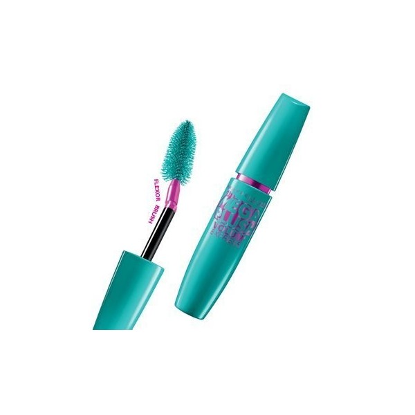 Maybelline New York Mega Plush Volum Express Black Mascara 9.6ml Carded