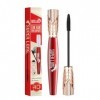 Mascara Waterproof Noir Avec Brosse en Silicone , L et Raides-Définition & Courbure, Volumemascara, Sans Effritement, Sans P