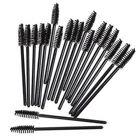 Glamza Pinceaux à mascara jetables pour application de teinture de cils, pinceaux applicateurs de sourcils