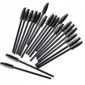 Glamza Pinceaux à mascara jetables pour application de teinture de cils, pinceaux applicateurs de sourcils